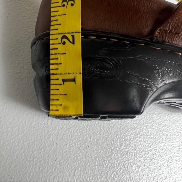 B.O.C. Faux Leather Slip On Clogs Shoes Women's Size 9 M - Picture 7 of 10